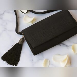 Judith Jack Marcasite Tassel Clutch